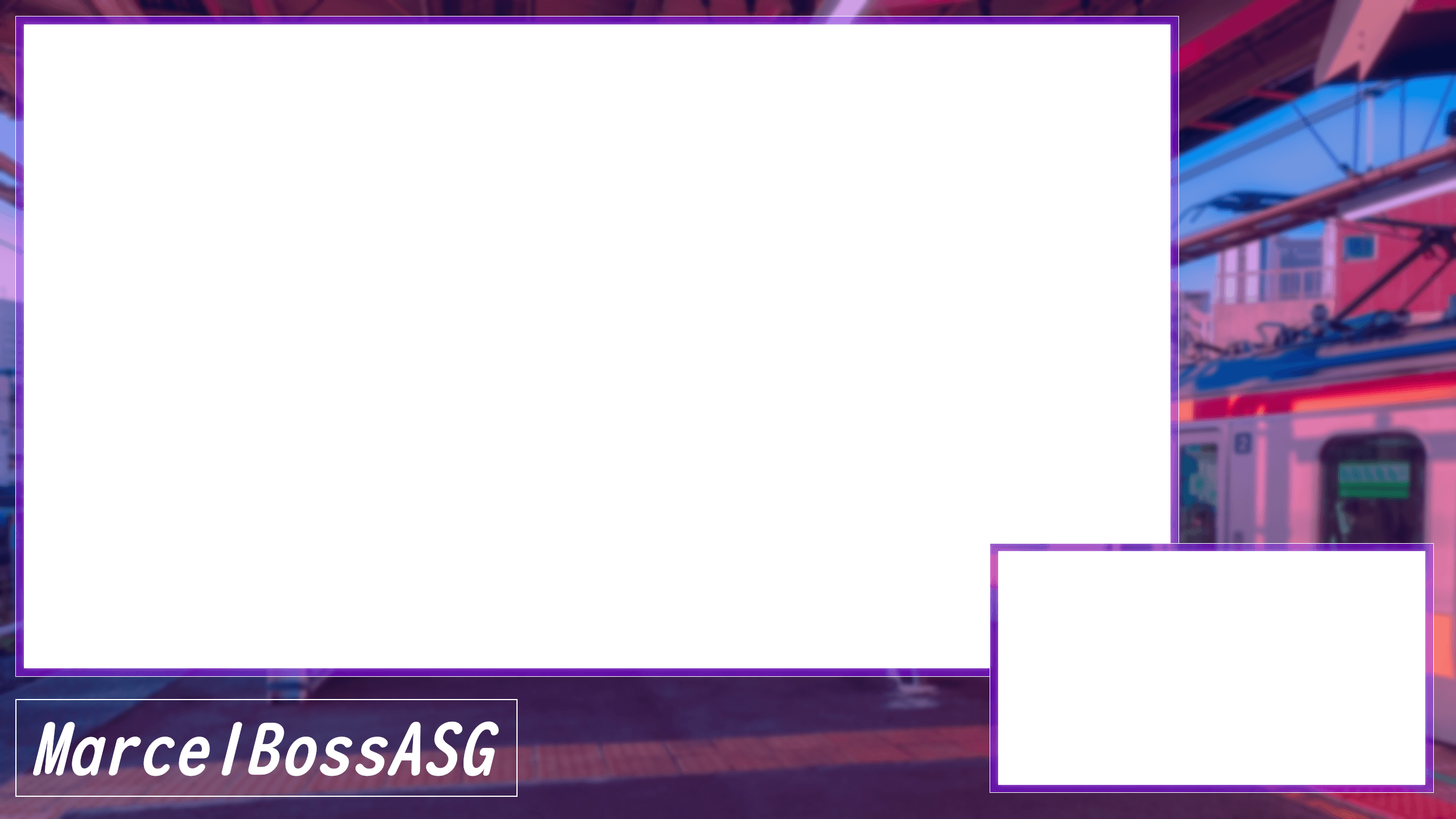 my twitch stream overlay